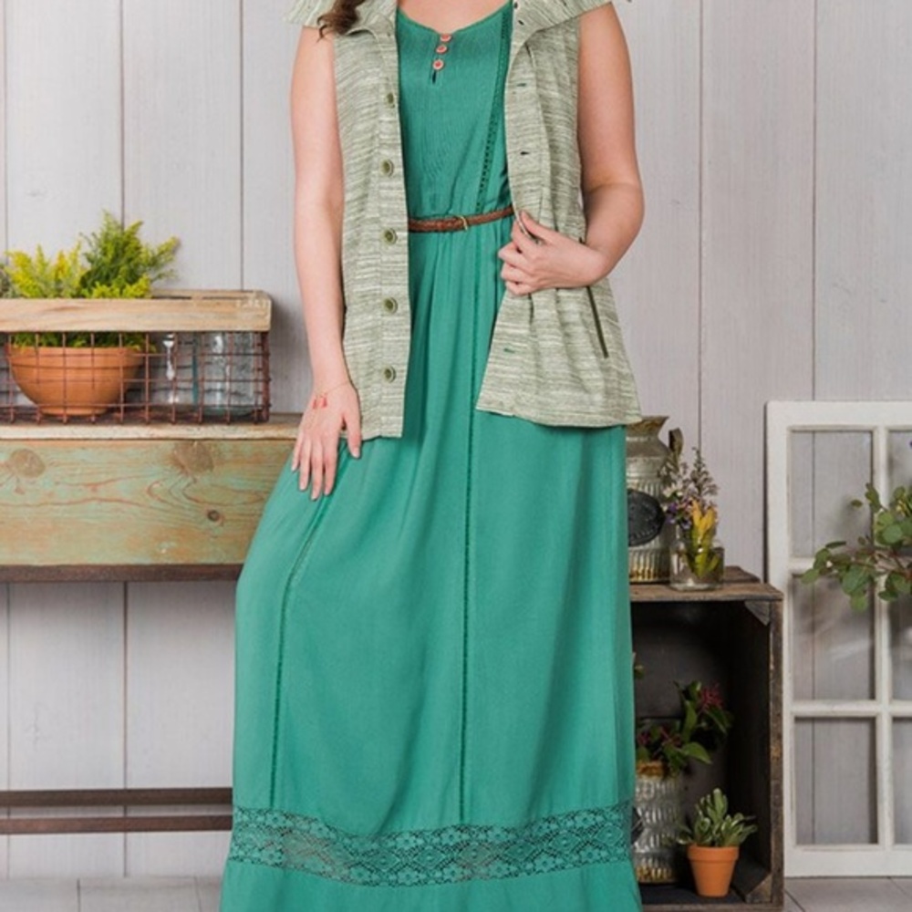 Matilda Jane DOWN IN THE VALLEY Maxi Dress NWT